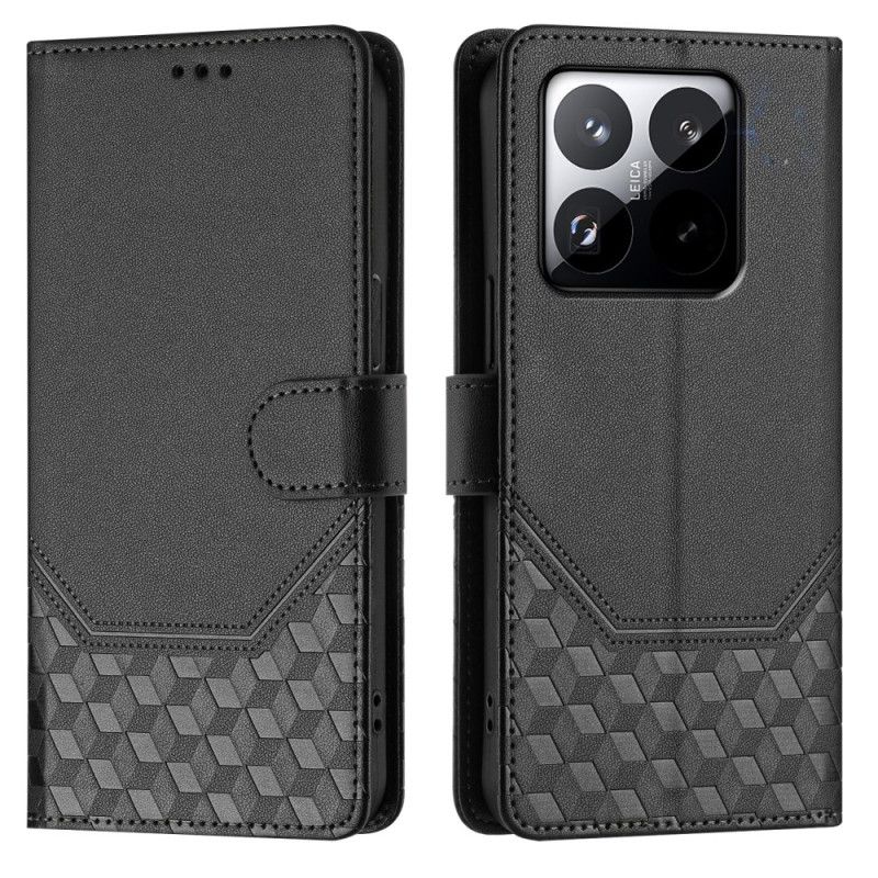 Etui Folio Do Xiaomi 15t Ozdoba W Kształcie Diamentu