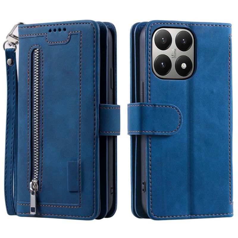 Etui Folio Do Xiaomi 15t Portfel Z 9 Przegródkami Na Karty