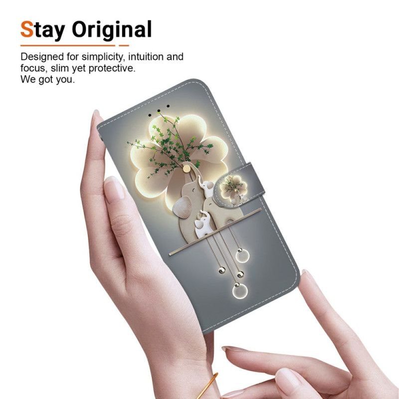 Etui Folio Do Xiaomi 15t Trzy Słonie