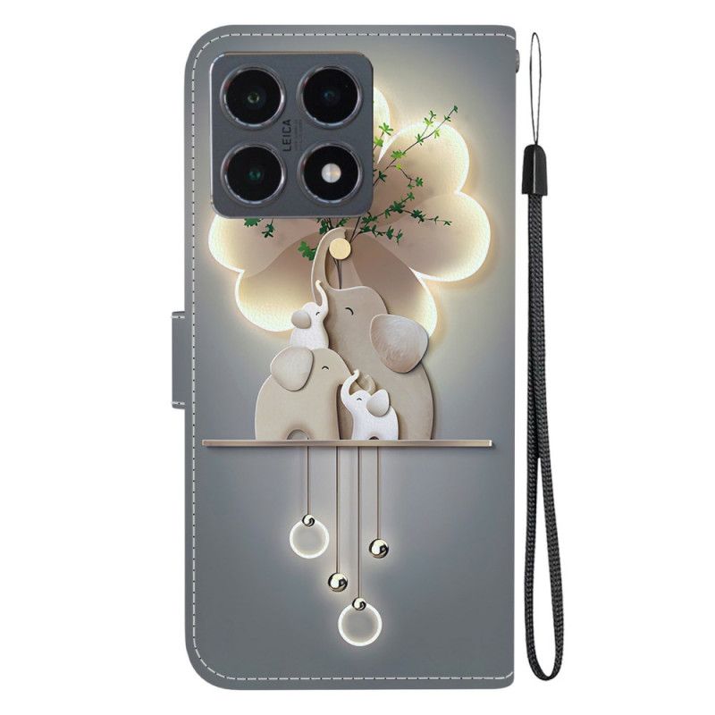 Etui Folio Do Xiaomi 15t Trzy Słonie