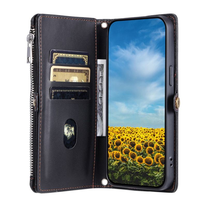 Etui Folio Xiaomi 15t 8 Przegródek Na Karty Etui Ochronne