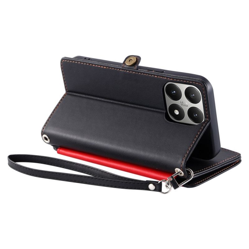 Etui Folio Xiaomi 15t 8 Przegródek Na Karty Etui Ochronne