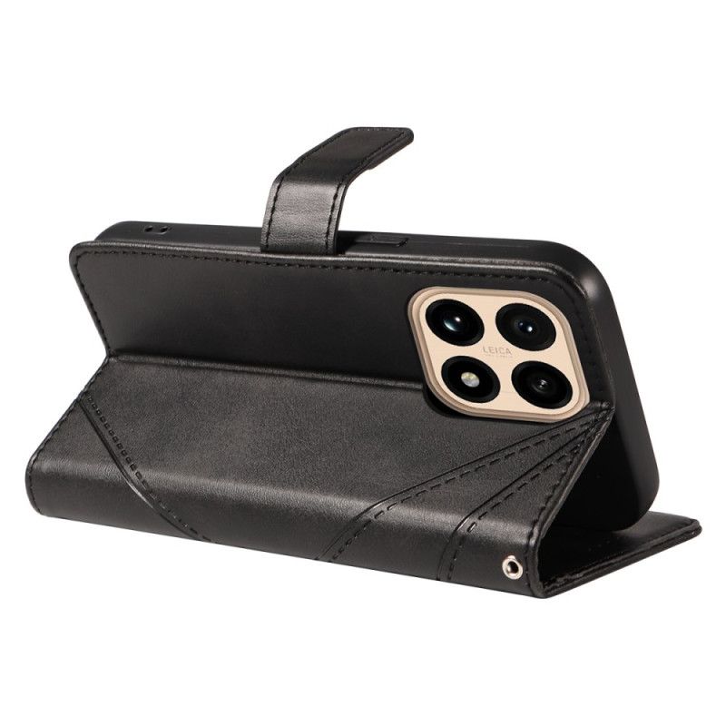 Etui Folio Xiaomi 15t Dwukolorowy I Linie Etui Ochronne