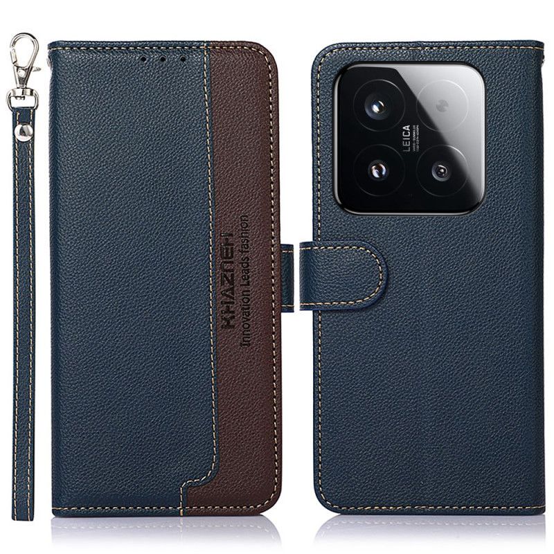 Etui Folio Xiaomi 15t Dwukolorowy Khazneh Etui Ochronne