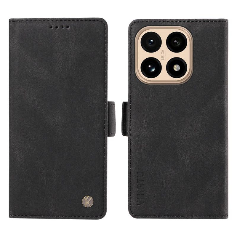 Etui Folio Xiaomi 15t Efekt Matowej Skóry Etui Ochronne