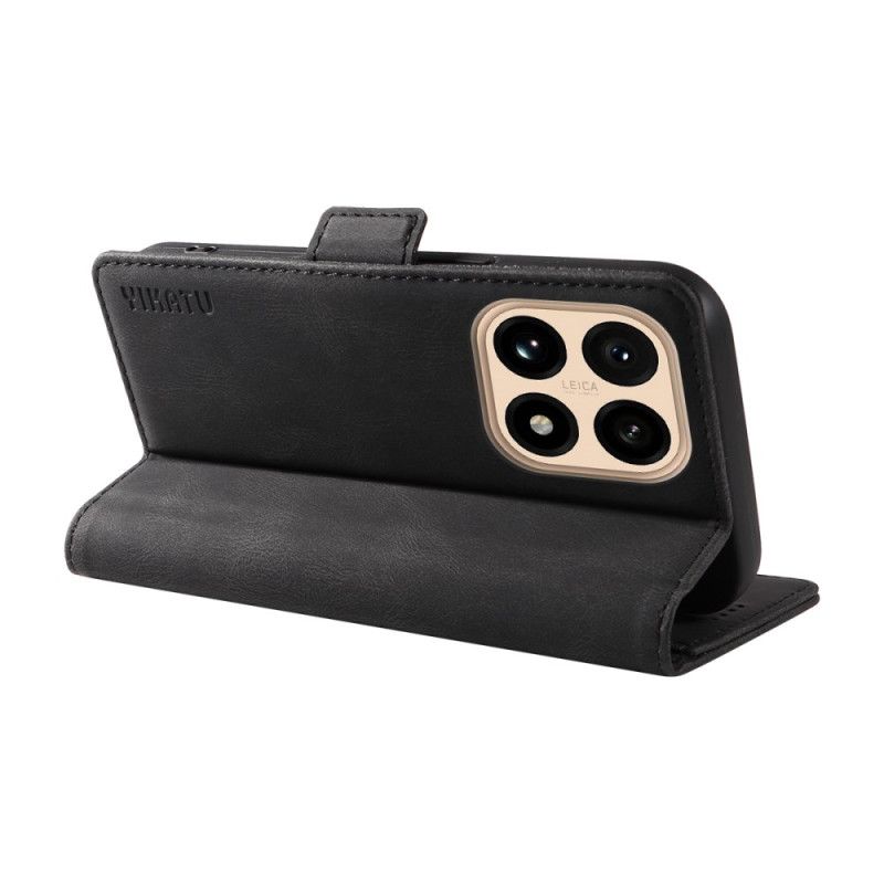 Etui Folio Xiaomi 15t Efekt Matowej Skóry Etui Ochronne