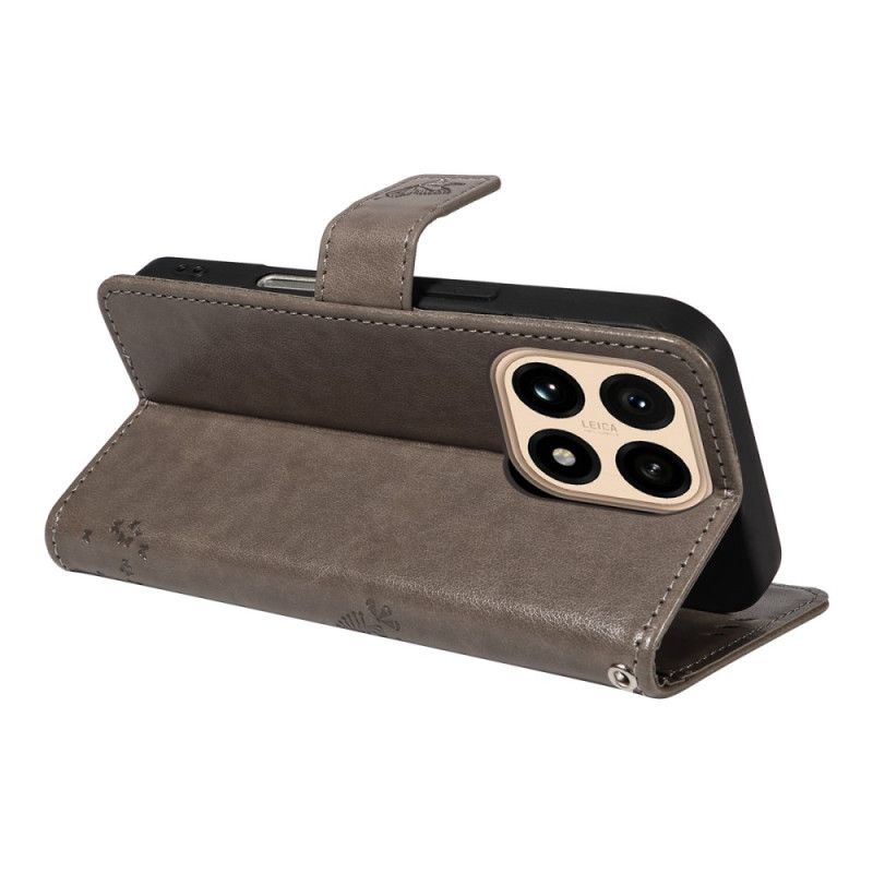 Etui Folio Xiaomi 15t Kot I Drzewo Etui Ochronne