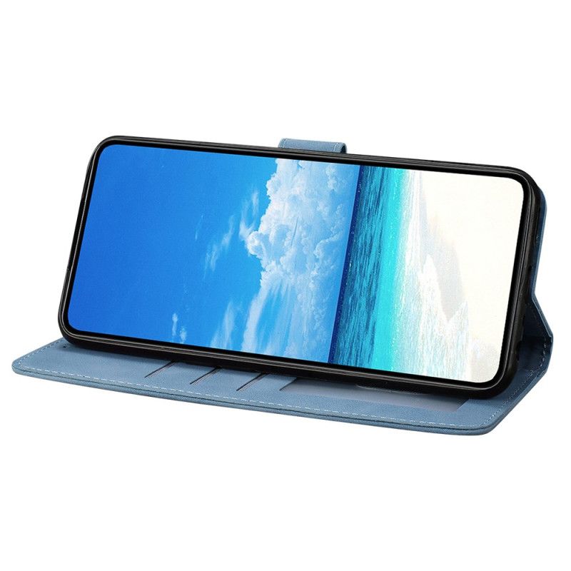 Etui Folio Xiaomi 15t Nadruk Motyli I Kwiatów