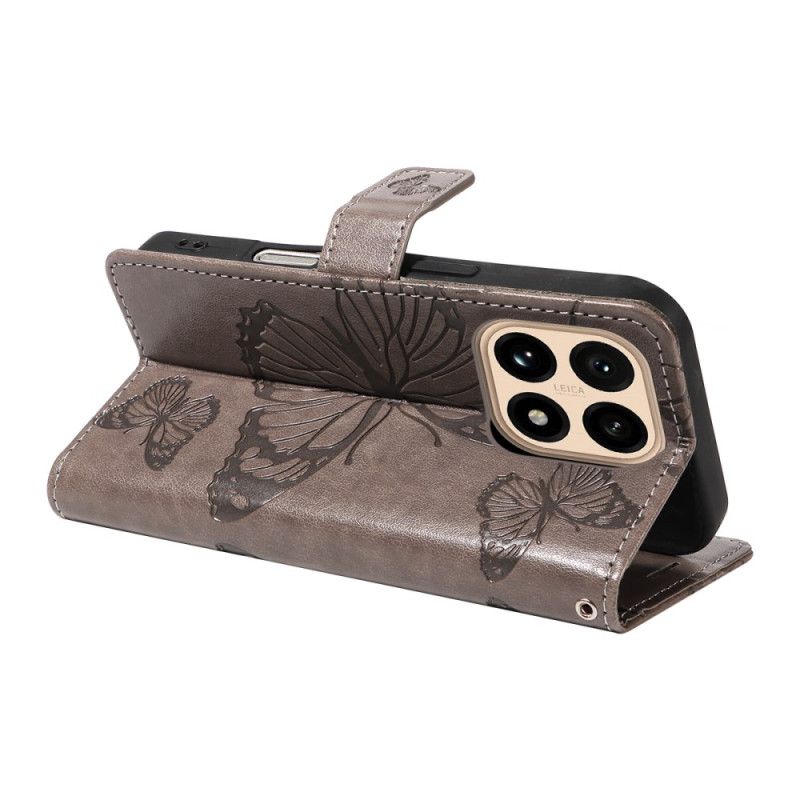 Etui Folio Xiaomi 15t Olbrzymie Motyle Etui Ochronne