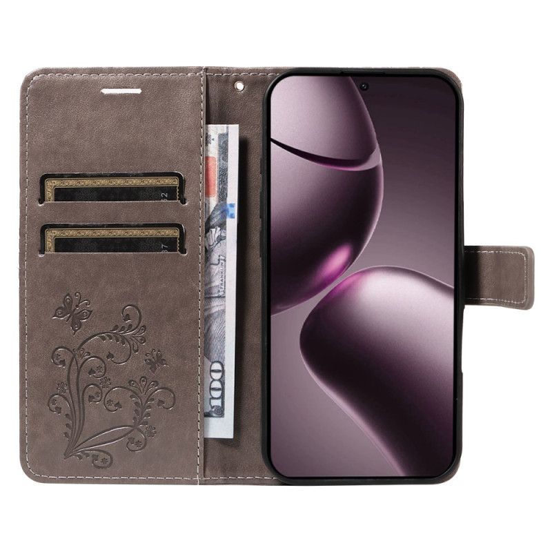 Etui Folio Xiaomi 15t Olbrzymie Motyle Etui Ochronne