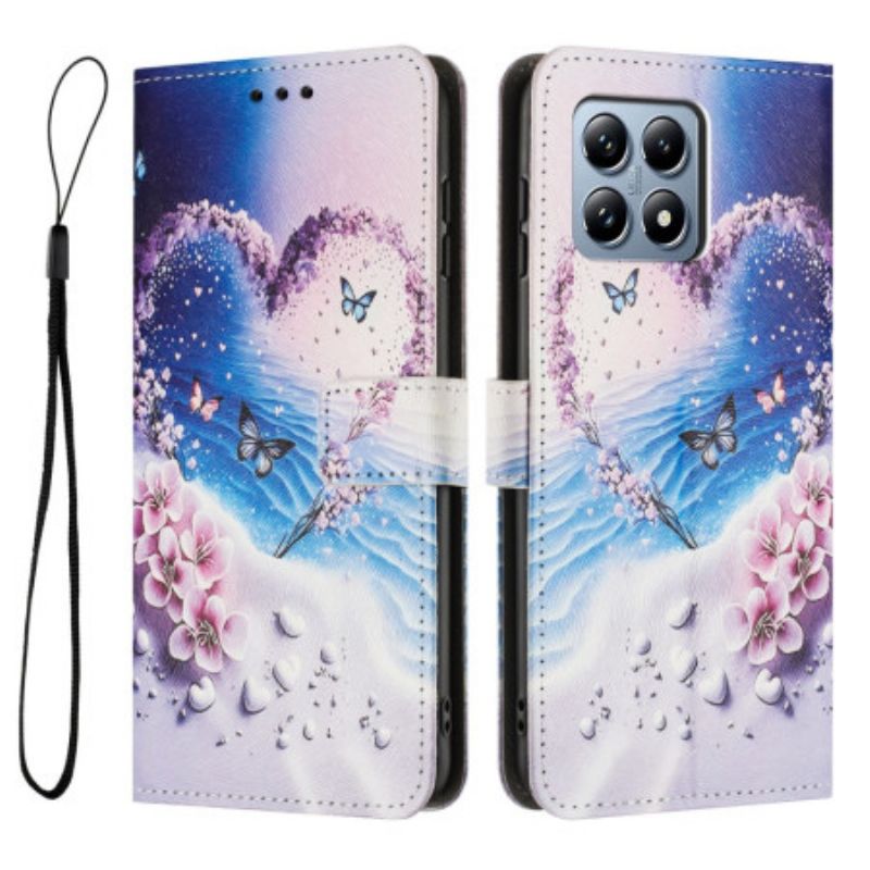 Etui Folio Xiaomi 15t Serce Etui Ochronne