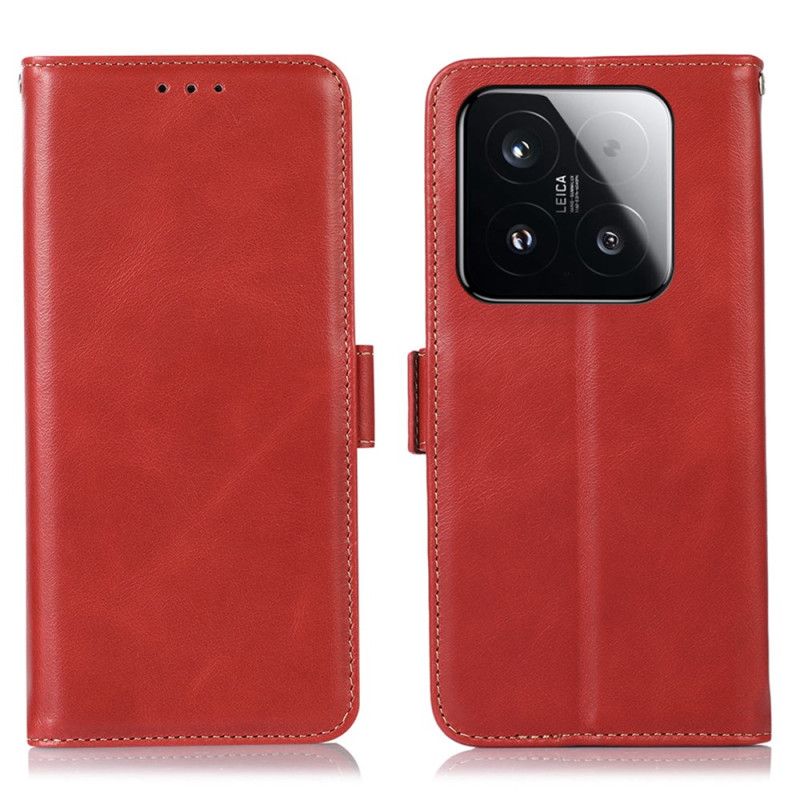 Etui Folio Xiaomi 15t Skóra Etui Ochronne