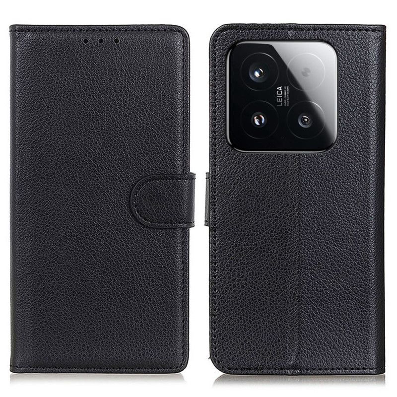 Etui Folio Xiaomi 15t Tradycyjna Skóra Ekologiczna