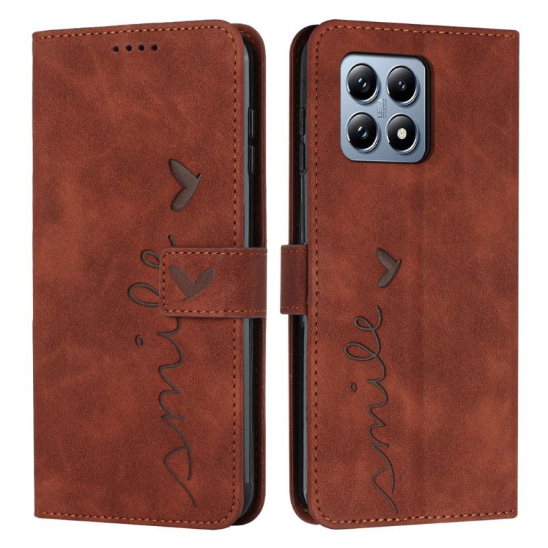 Etui Folio Xiaomi 15t Uśmiech Etui Ochronne