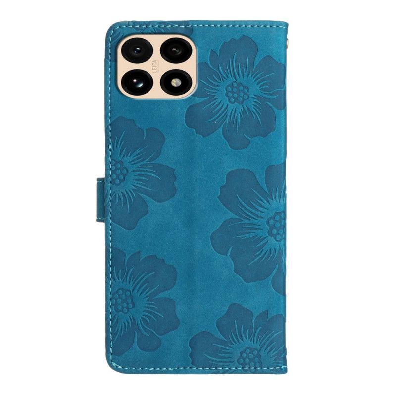 Etui Folio Xiaomi 15t Wzór Kwiatowy Etui Ochronne