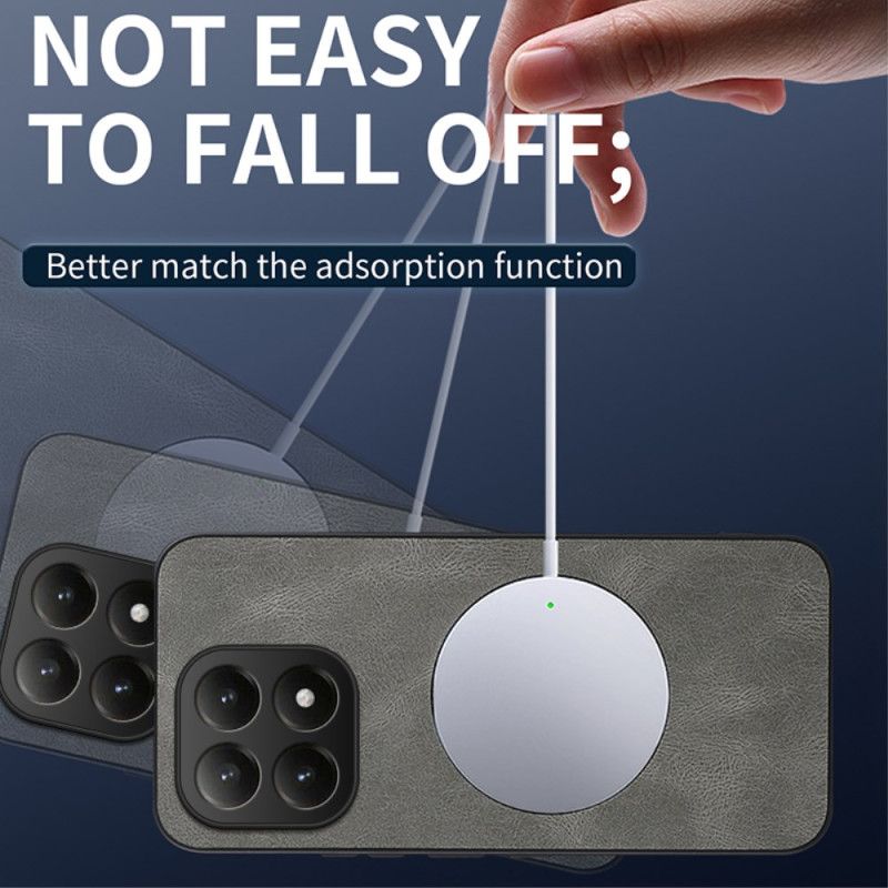 Etui Xiaomi 15t Magsafe Z Efektem Skóry