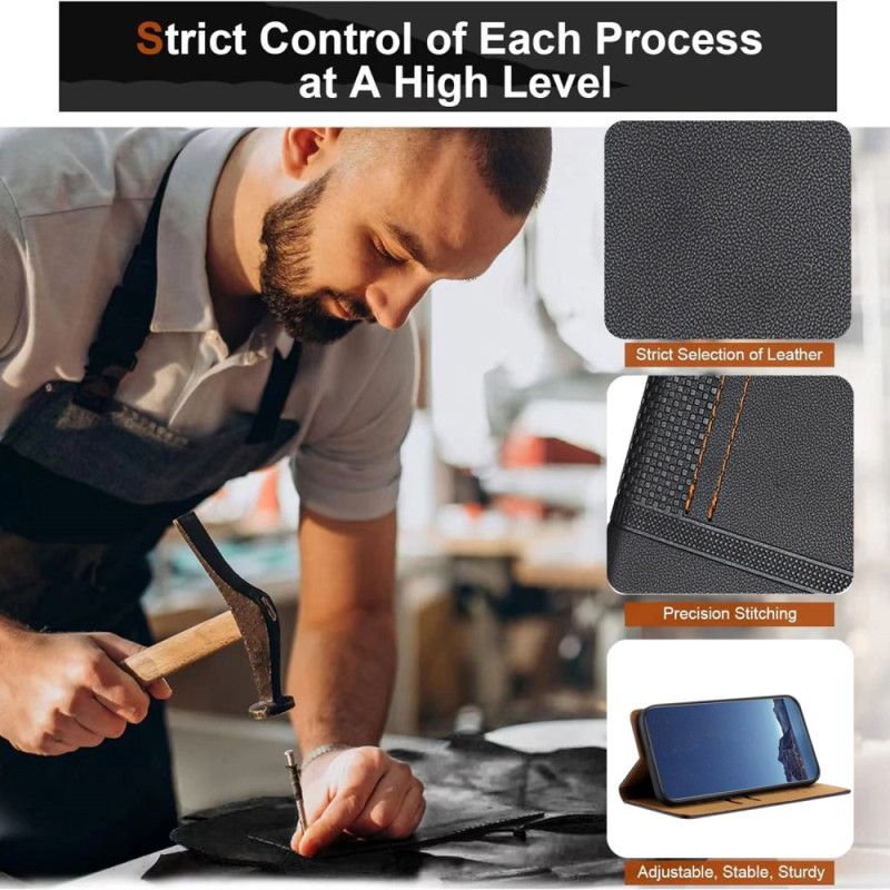 Flip Kotelot Xiaomi 15t Przeszycia Etui Ochronne