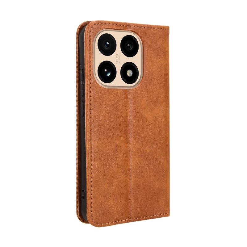 Flip Kotelot Xiaomi 15t Wykończenia W Stylu Vintage