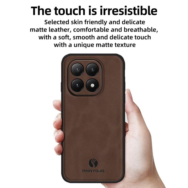 Futerały Xiaomi 15t Etui Na Telefon Efekt Skóry Pinwuyo