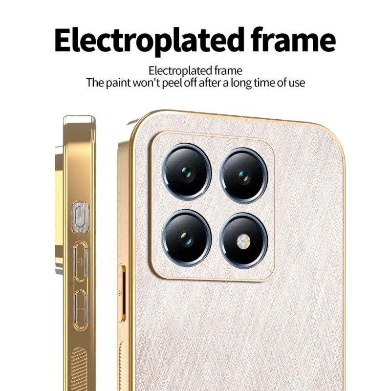 Futerały Xiaomi 15t Etui Na Telefon Kadem Efekt Skóry