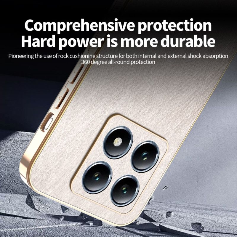 Futerały Xiaomi 15t Etui Na Telefon Kadem Efekt Skóry