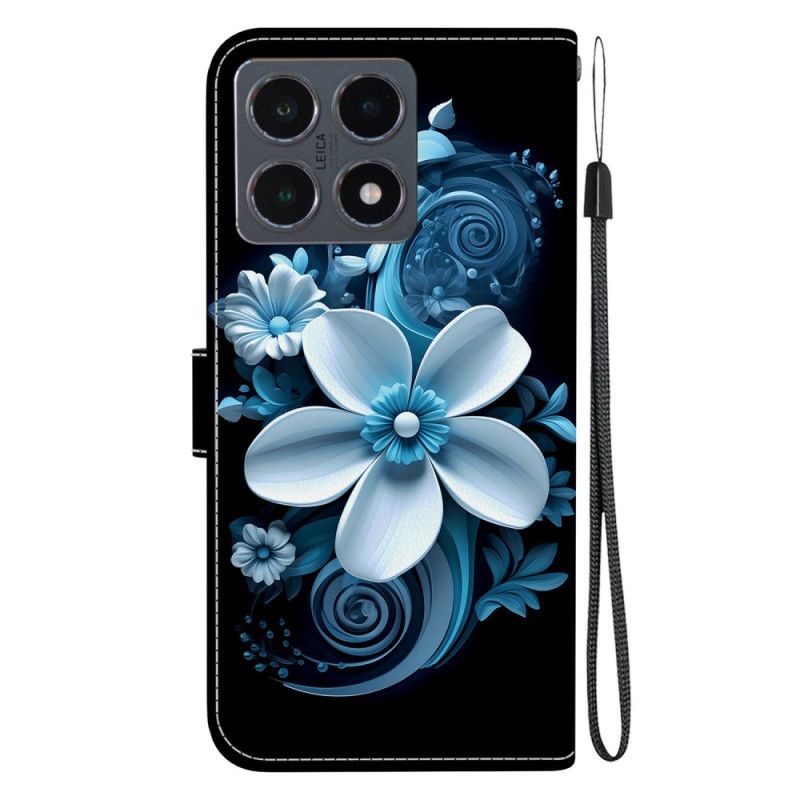 Obudowa Xiaomi 15t Etui Na Telefon CZarna Orchidea