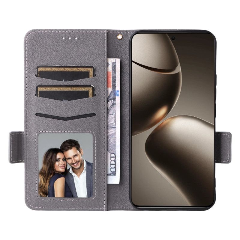 Pokrowce Xiaomi 15t Sztuczna Skóra Z Paskiem