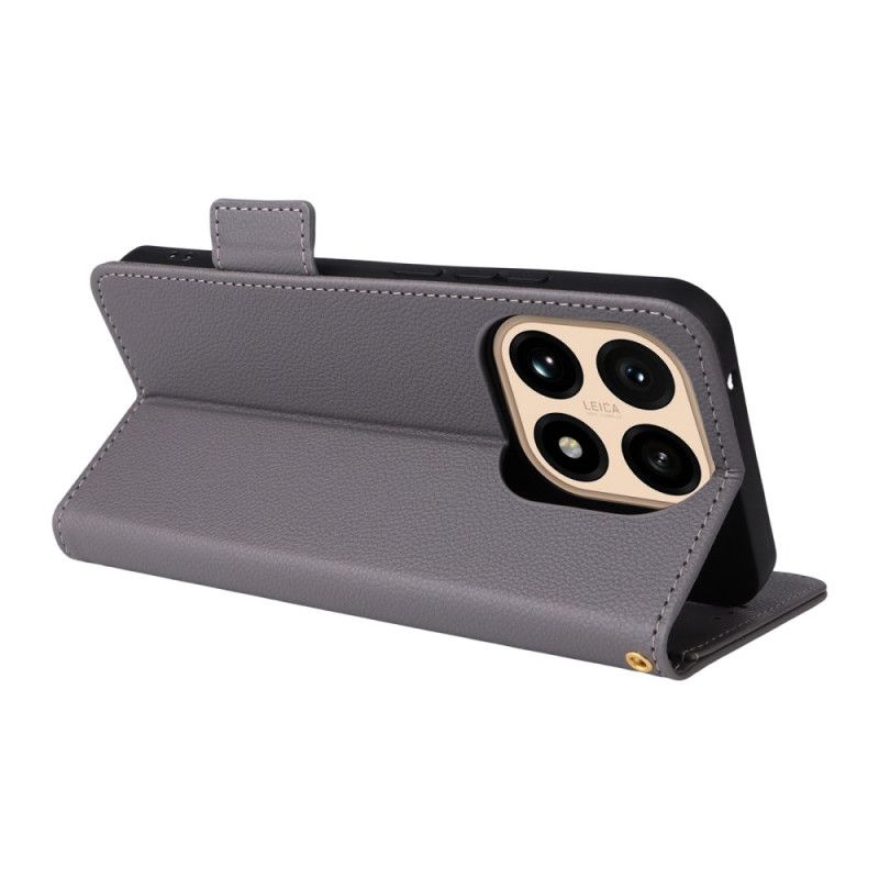 Pokrowce Xiaomi 15t Sztuczna Skóra Z Paskiem