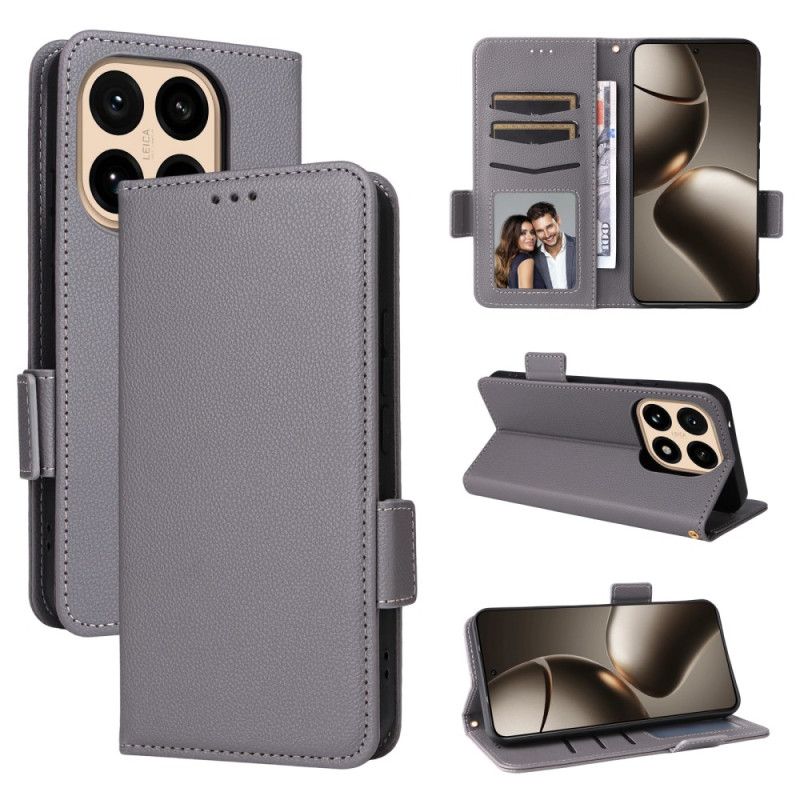 Pokrowce Xiaomi 15t Sztuczna Skóra Z Paskiem