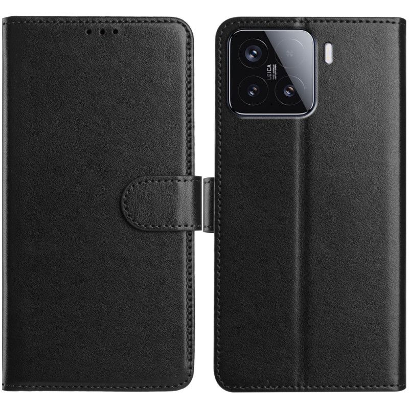 Skórzany Futerał Xiaomi 15t Etui Na Telefon 8 Przegródek Na Karty