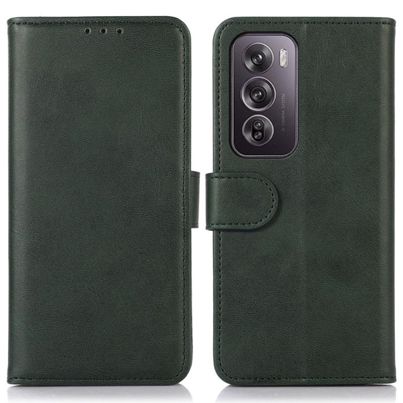 Etui Folio Oppo Reno 12 Pro 5g Efekt Skóry Etui Ochronne