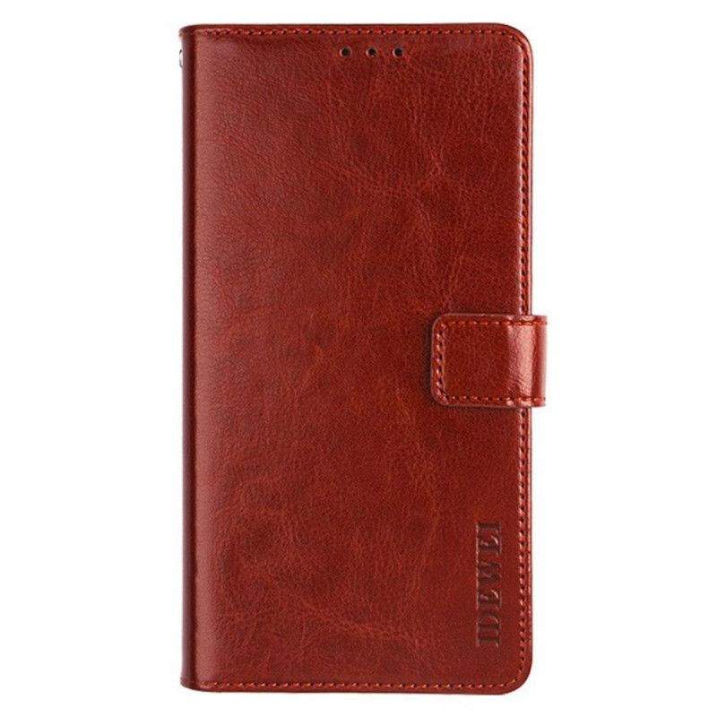 Etui Folio Oppo Reno 12 Pro 5g Sztuczna Skóra Idewei Etui Ochronne