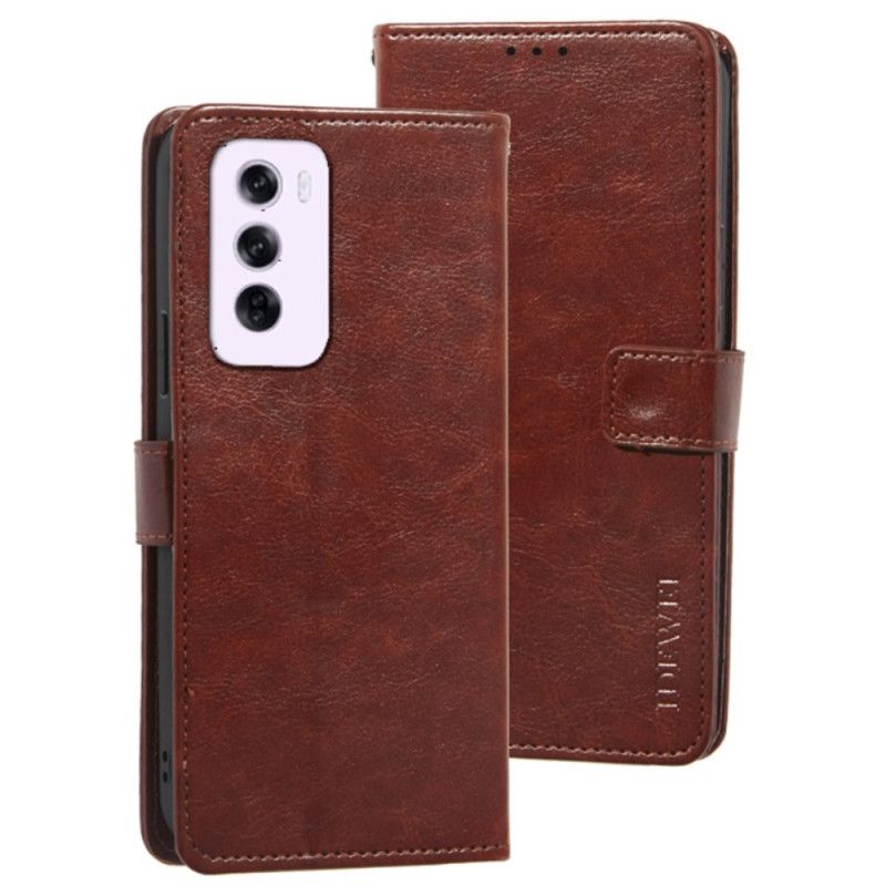 Etui Folio Oppo Reno 12 Pro 5g Sztuczna Skóra Idewei Etui Ochronne