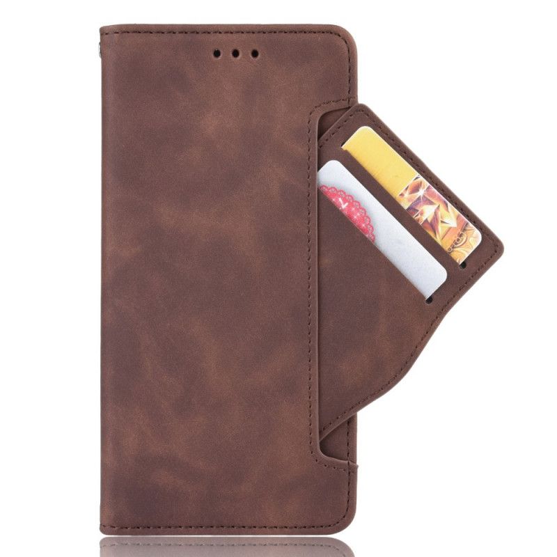 Etui Folio Huawei Nova 5T Czerwony Czarny Karta Wielofunkcyjna Pierwszej Klasy Etui Ochronne