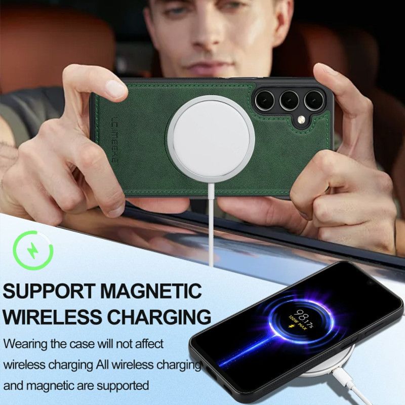 Etui Do Samsung Galaxy S25 Fe Odłączany Magnetyczny Uchwyt Na Karty