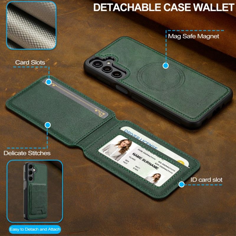 Etui Do Samsung Galaxy S25 Fe Odłączany Magnetyczny Uchwyt Na Karty