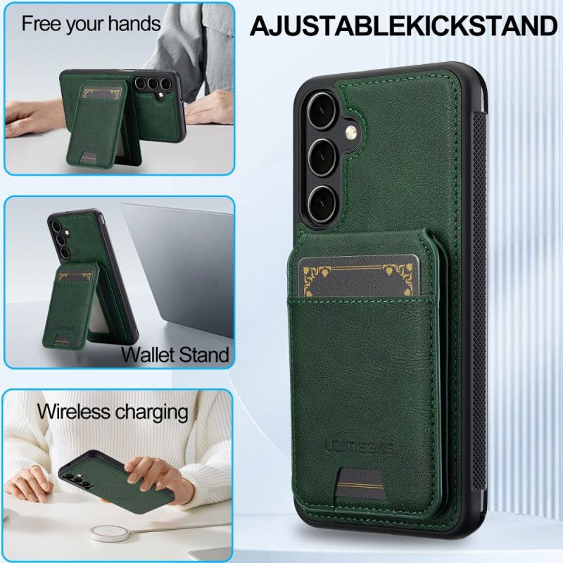 Etui Do Samsung Galaxy S25 Fe Odłączany Magnetyczny Uchwyt Na Karty