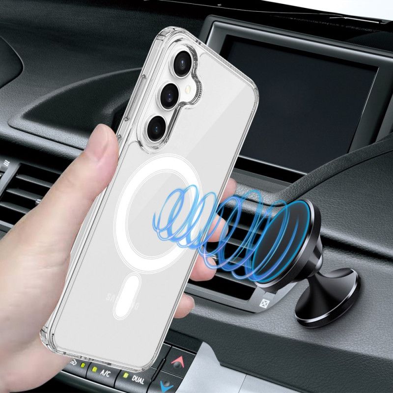 Etui Do Samsung Galaxy S25 Fe Przezroczyste Kompatybilne Z Magsafe