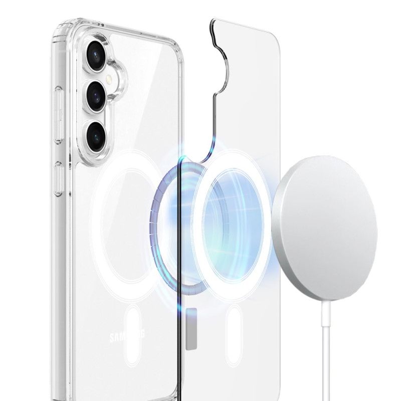 Etui Do Samsung Galaxy S25 Fe Przezroczyste Kompatybilne Z Magsafe