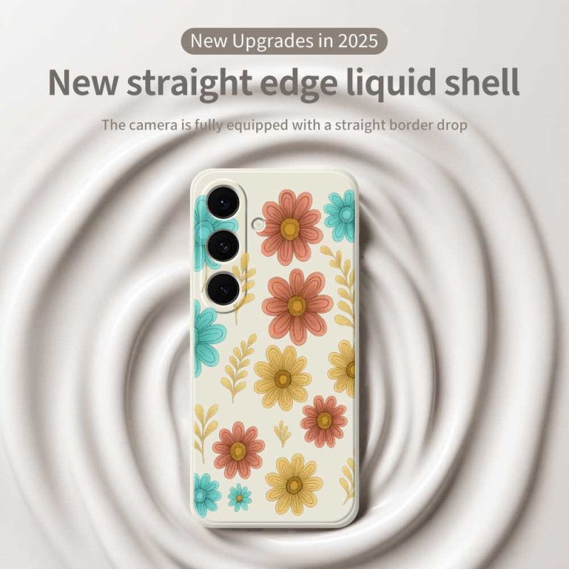 Etui Do Samsung Galaxy S25 Fe Silikon Kwiat