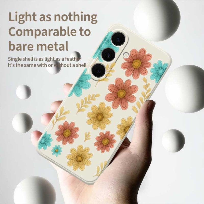 Etui Do Samsung Galaxy S25 Fe Silikon Kwiat