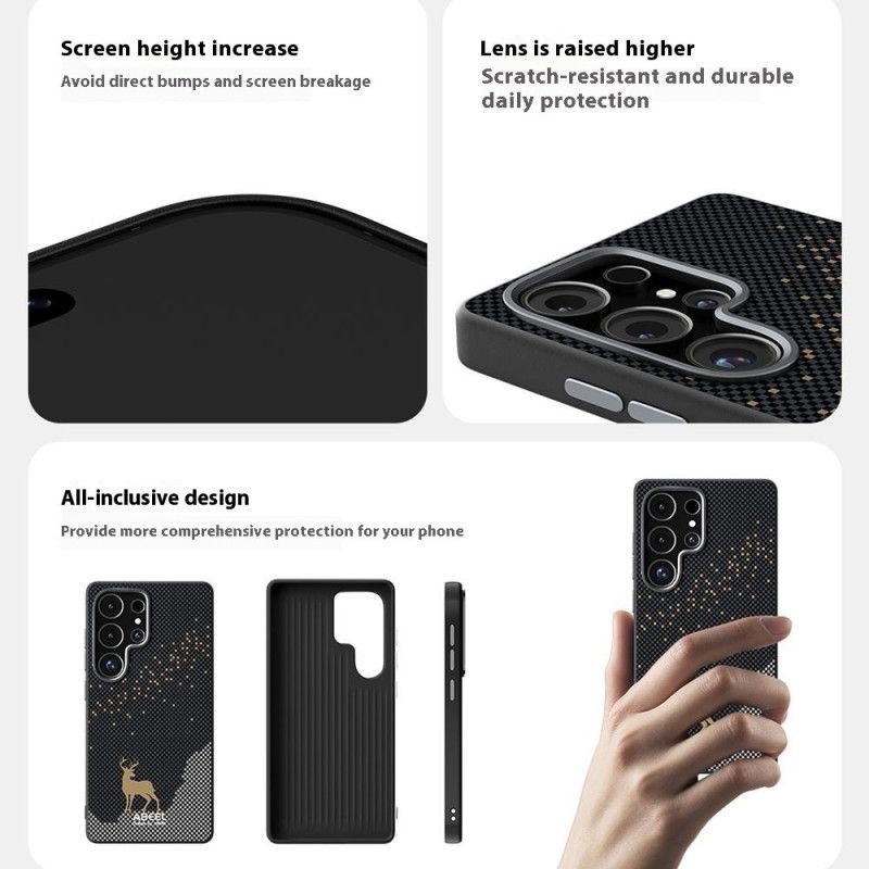 Etui Do Samsung Galaxy S25 Fe Wzór Abeel Kompatybilny Z Magsafe