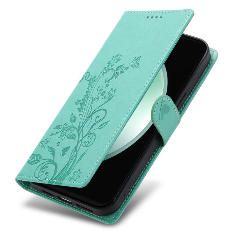 Etui Folio Do Samsung Galaxy S25 Fe Floralie