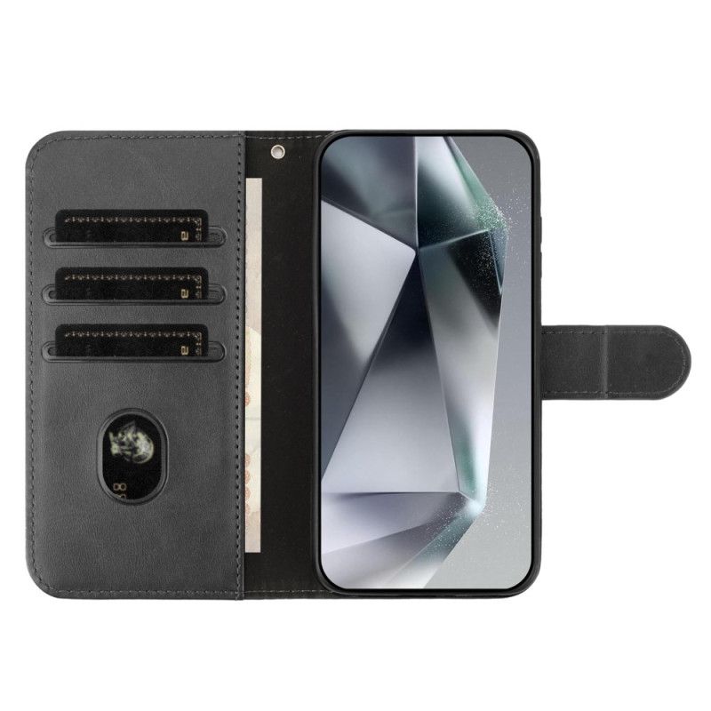 Etui Folio Do Samsung Galaxy S25 Fe Pasek W Kształcie Litery S