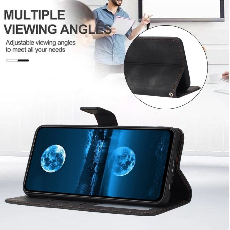 Etui Folio Samsung Galaxy S25 Fe Efekt Zamszu