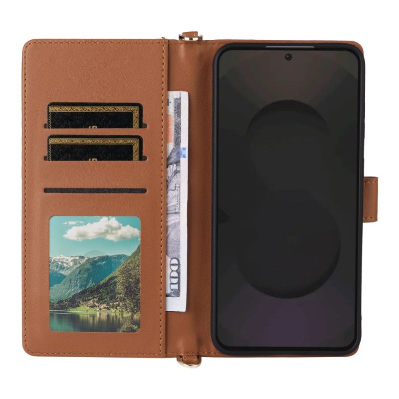 Etui Folio Samsung Galaxy S25 Fe Pasek I Pasek Na Ramię