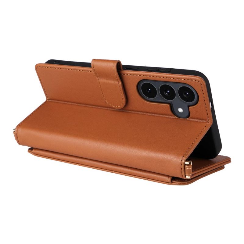 Etui Folio Samsung Galaxy S25 Fe Pasek I Pasek Na Ramię