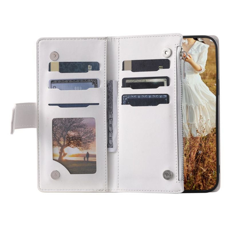 Etui Folio Samsung Galaxy S25 Fe Pikowany Etui Ochronne