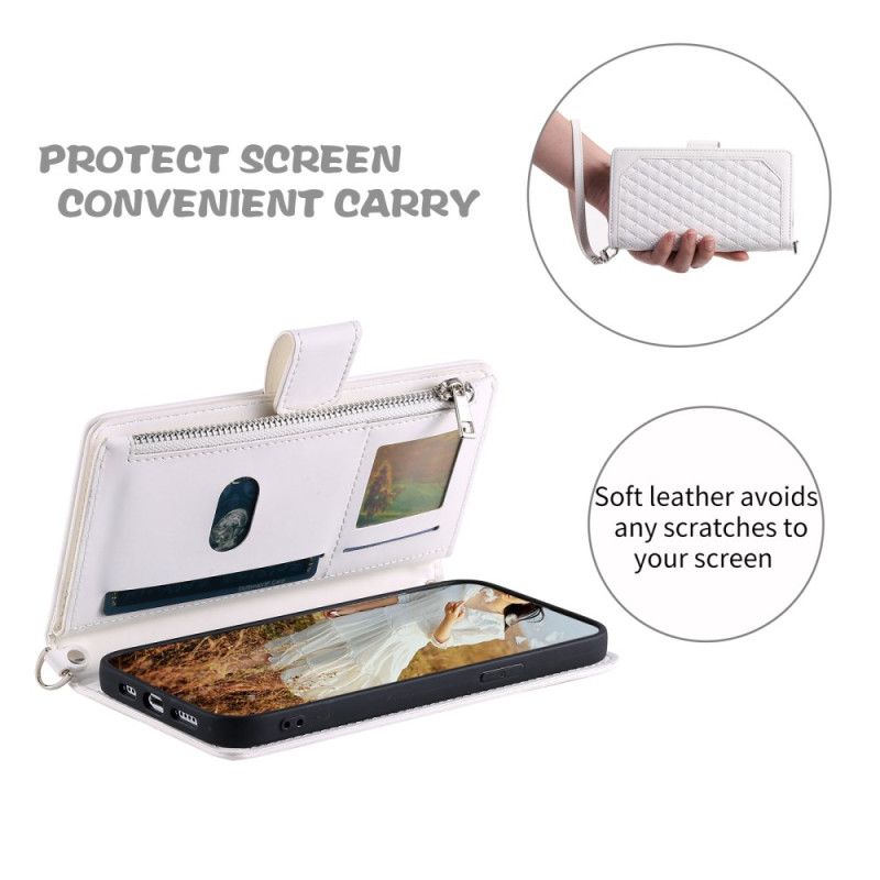 Etui Folio Samsung Galaxy S25 Fe Pikowany Etui Ochronne