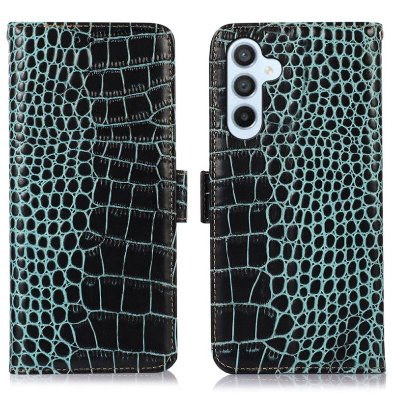 Etui Folio Samsung Galaxy S25 Fe Styl Krokodyla